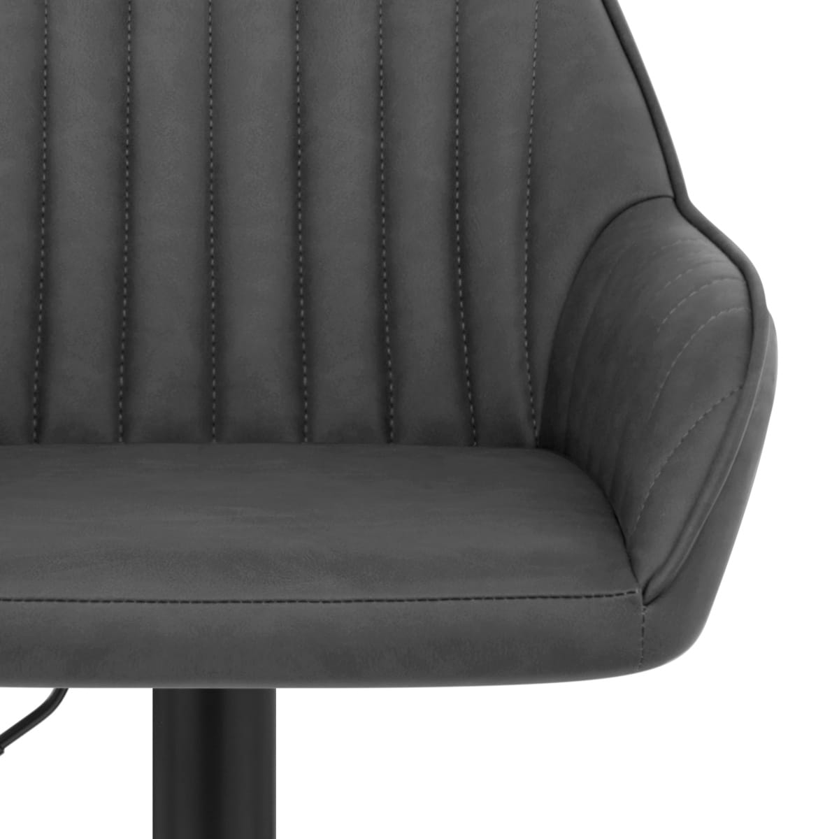 Sgabello Ecopelle - Sol Grigio