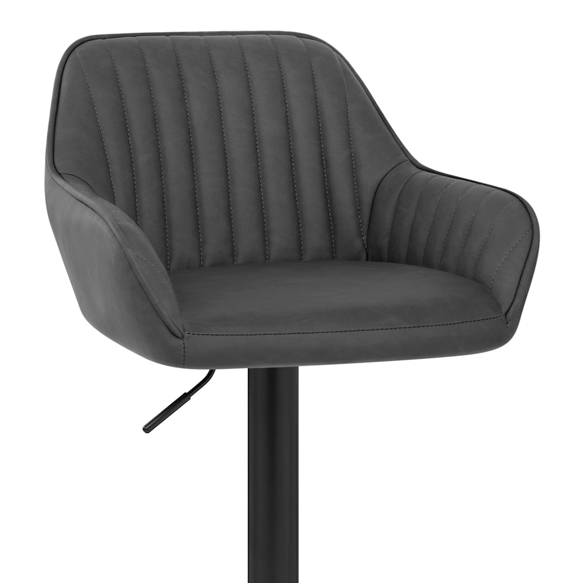 Sgabello Ecopelle - Sol Grigio