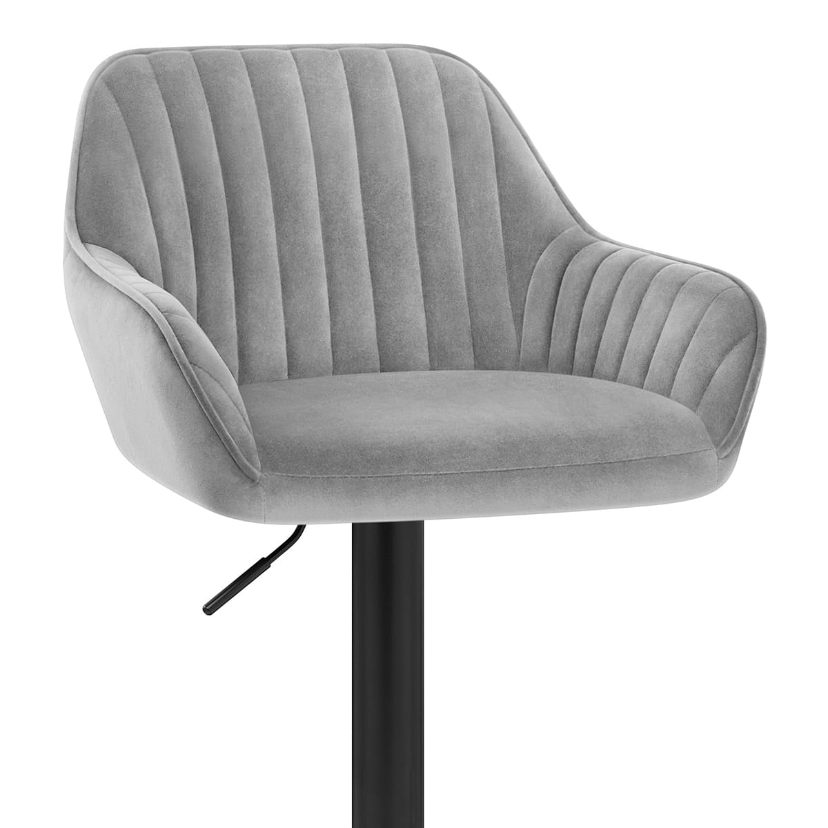 Sgabello Velluto - Sol Grigio