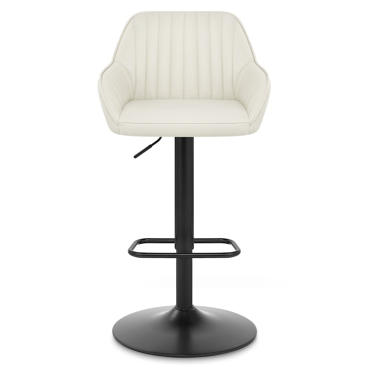 Sgabello Vera Pelle - Sol Crema