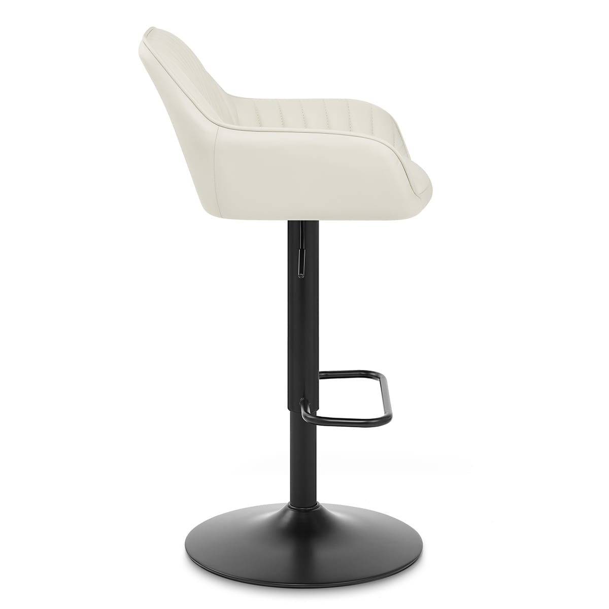 Sgabello Vera Pelle - Sol Crema