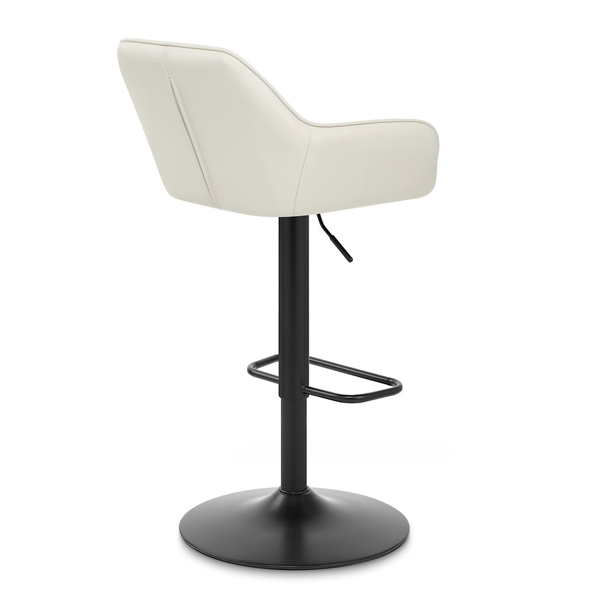 Sgabello Vera Pelle - Sol Crema