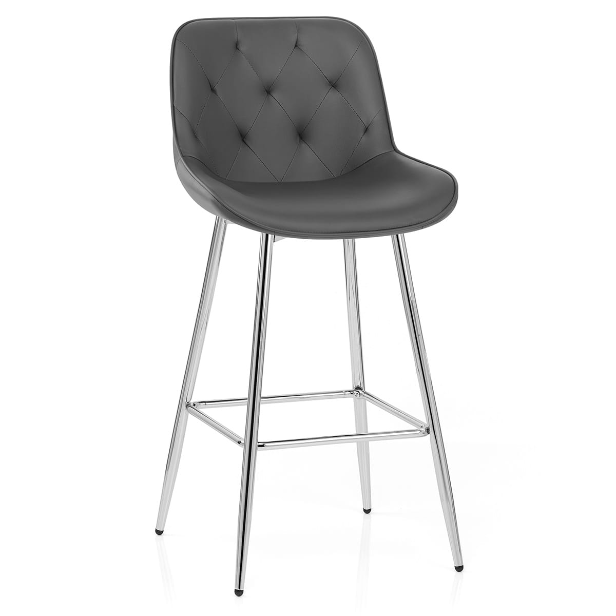 Sgabello Ecopelle - Sprint Grigio