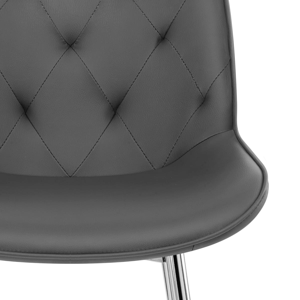Sgabello Ecopelle - Sprint Grigio