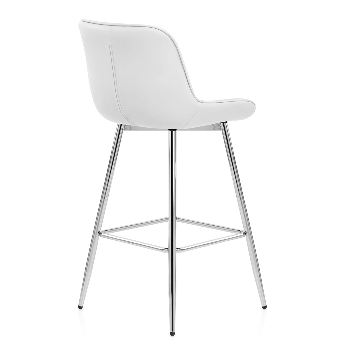 Sgabello Ecopelle - Sprint Bianco
