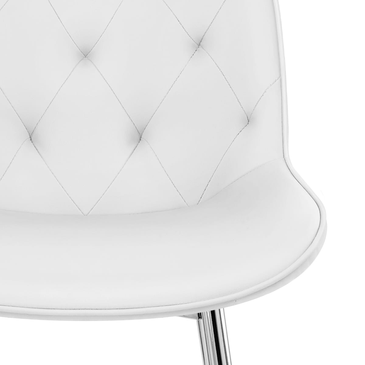 Sgabello Ecopelle - Sprint Bianco