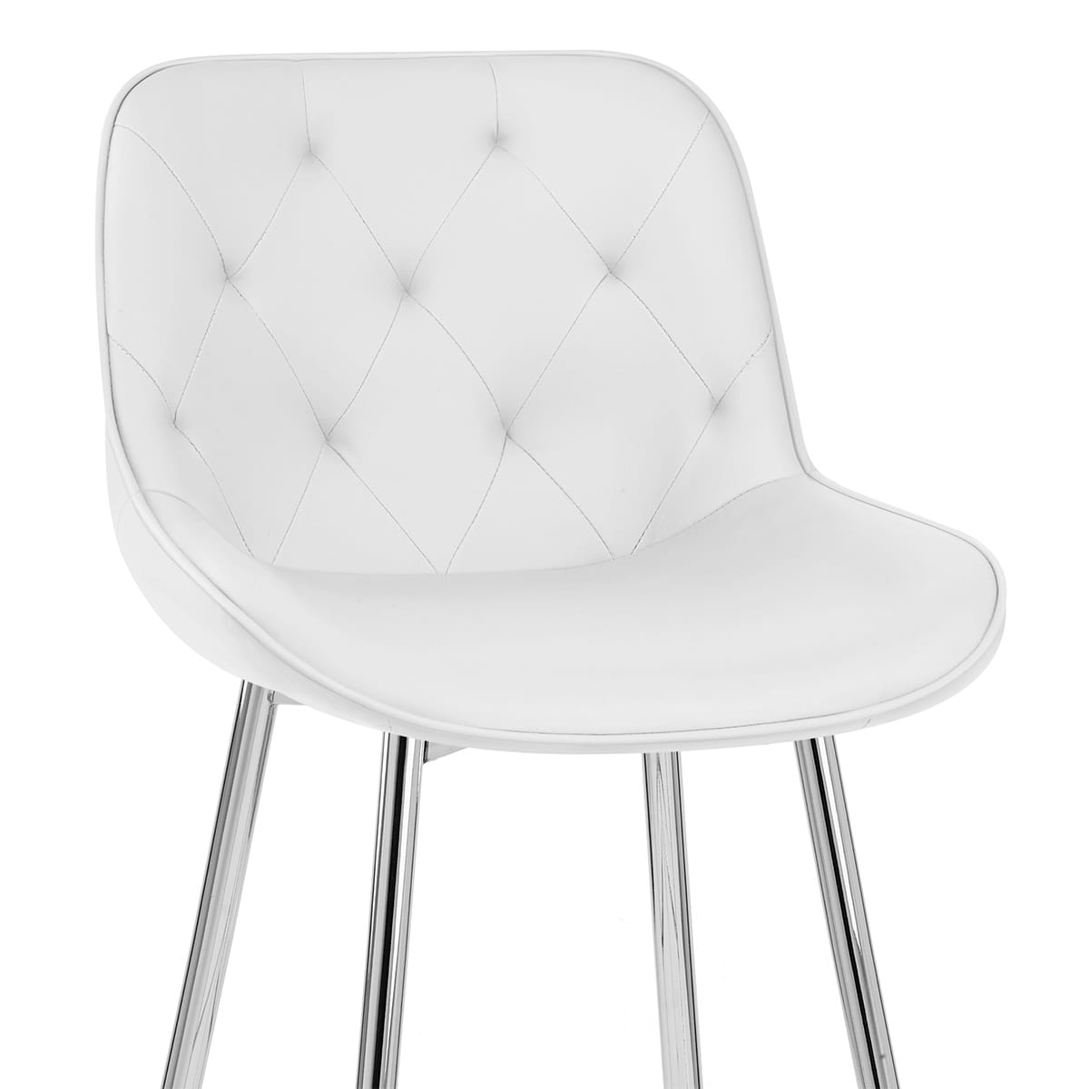 Sgabello Ecopelle - Sprint Bianco