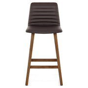 Sgabello Ecopelle Legno - Spritz Marrone