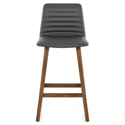 Sgabello Ecopelle Legno - Spritz Grigio