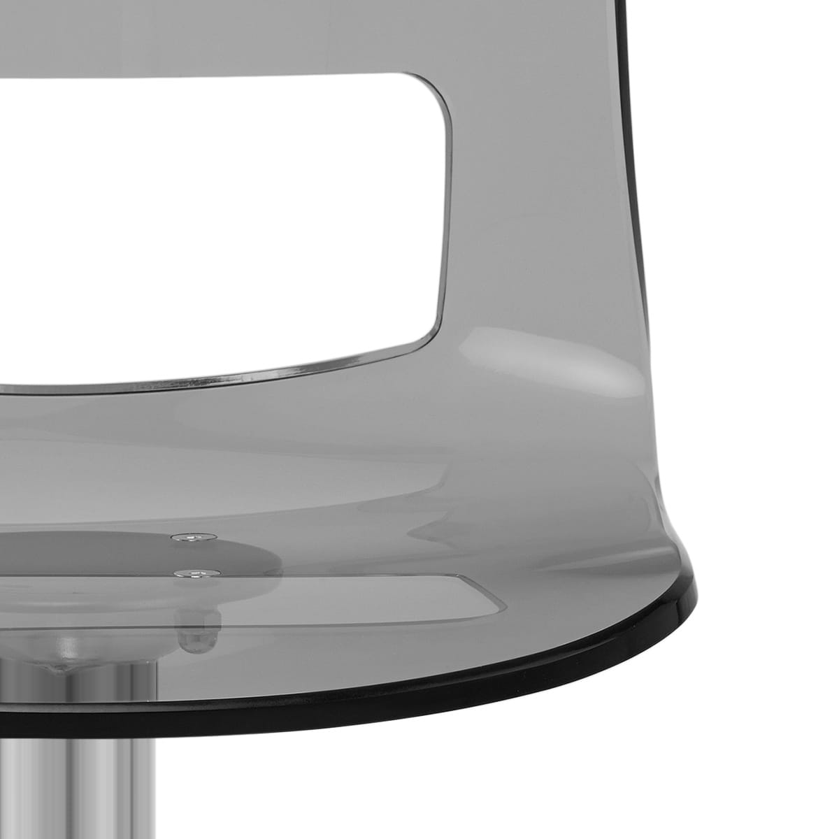 Sgabello Plastica Satinato - Stardust Grigio