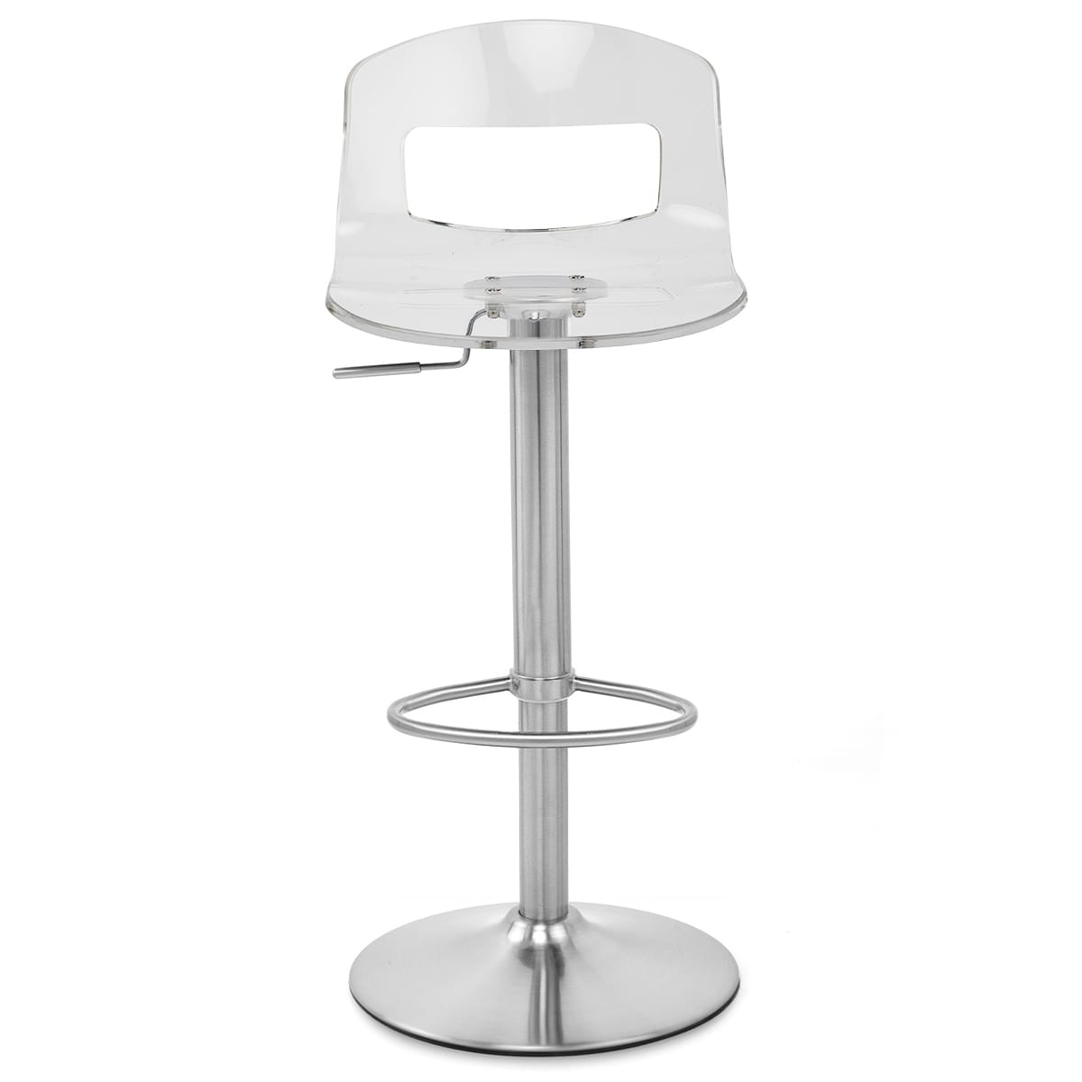 Sgabello Plastica Satinato - Stardust Trasparente