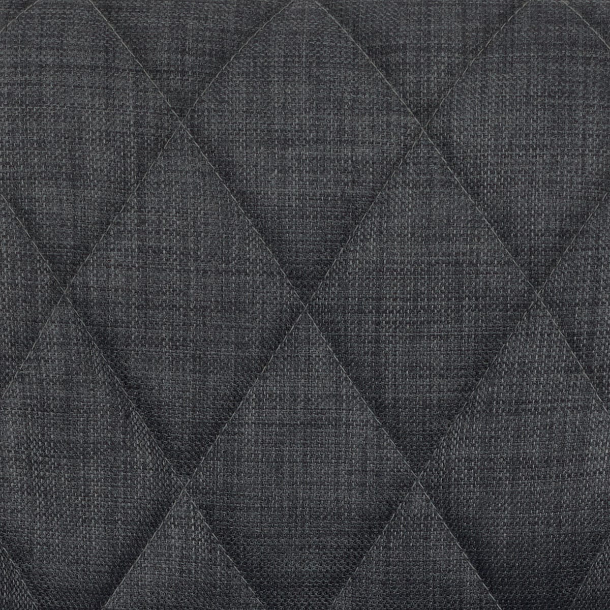 Sgabello Tessuto Cromato - Stitch Antracite
