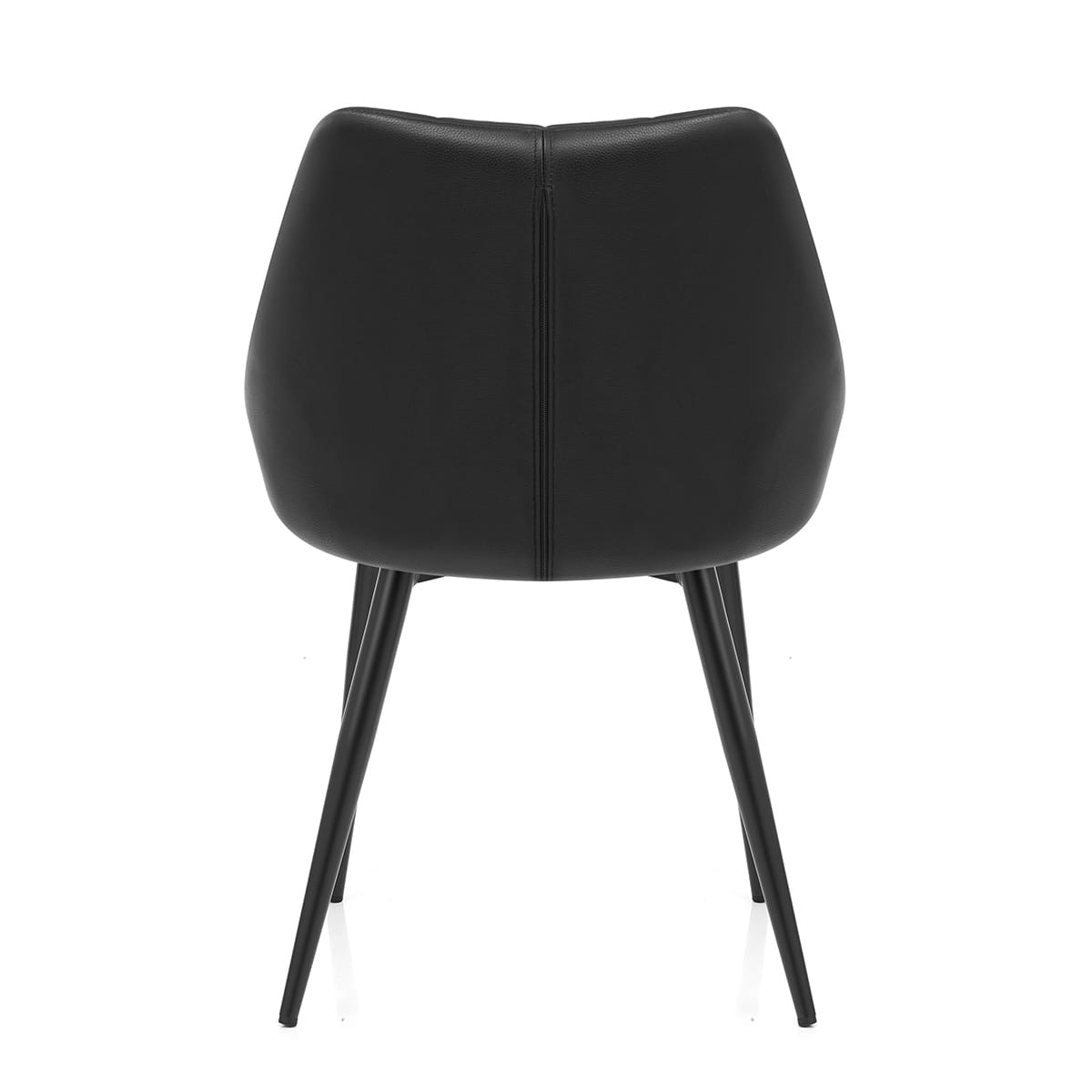 Sedia Vera Pelle - Strata Nero