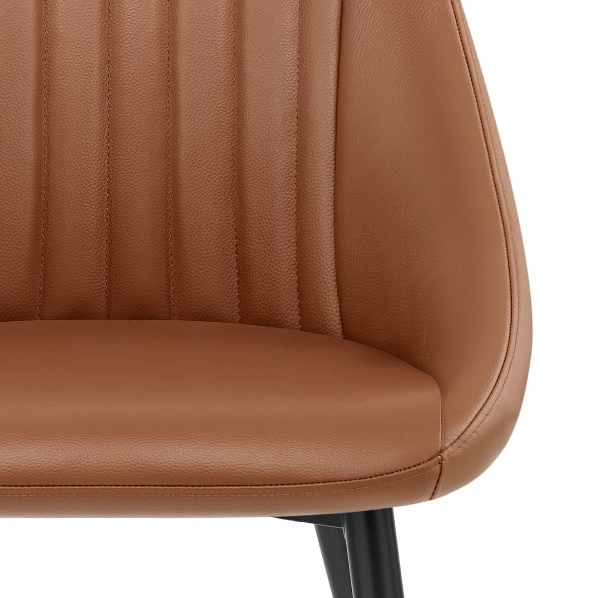 Sedia Vera Pelle - Strata Marrone