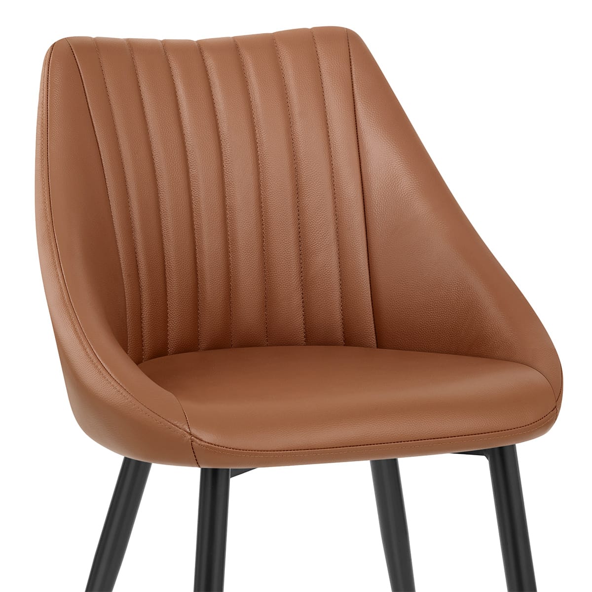 Sedia Vera Pelle - Strata Marrone