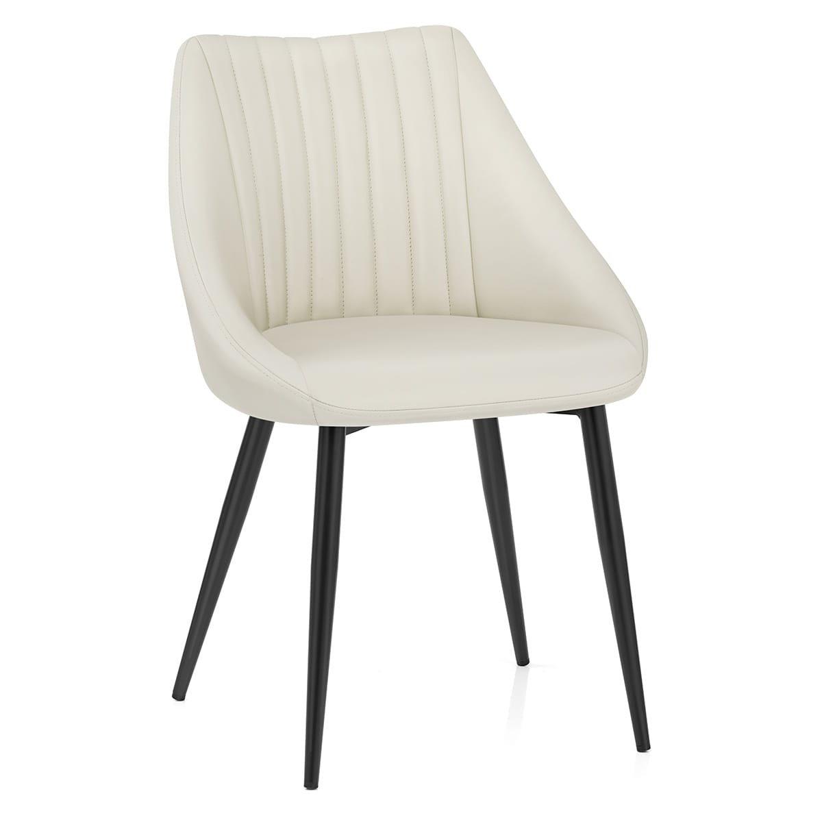 Sedia Vera Pelle - Strata Crema