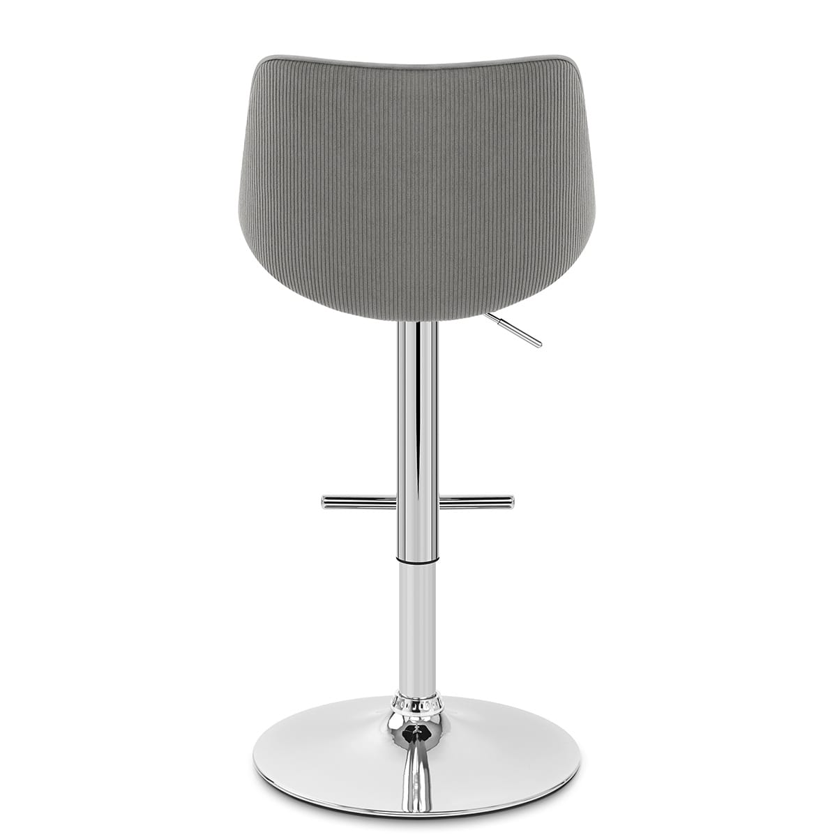 Sgabello Velluto - Summer Grigio