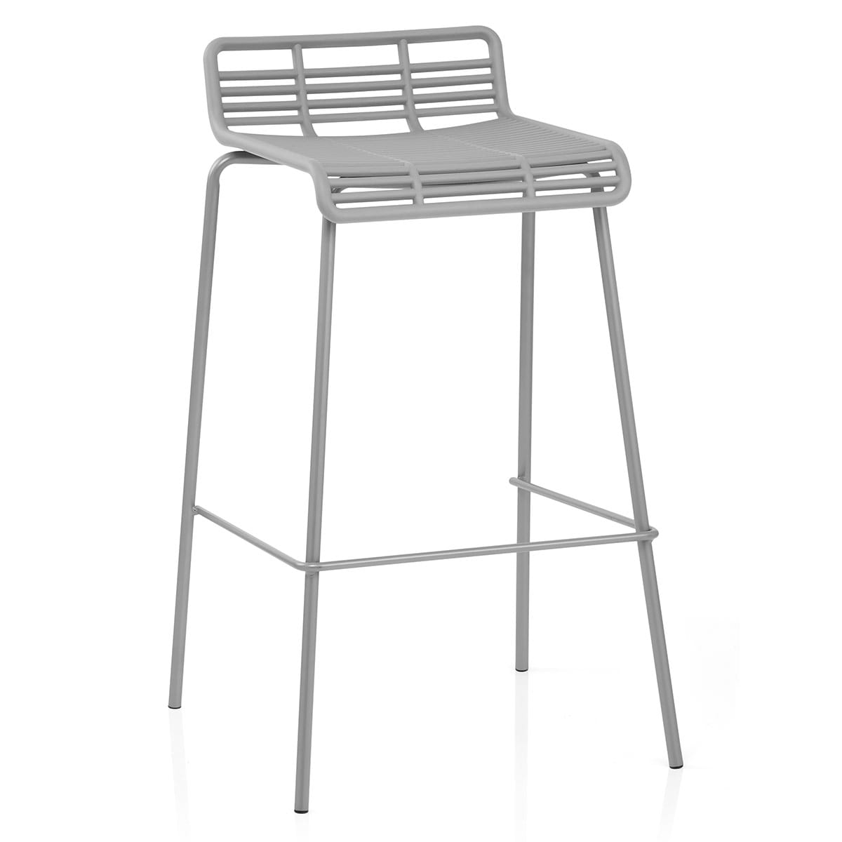 Sgabello Bar - Surf Grigio