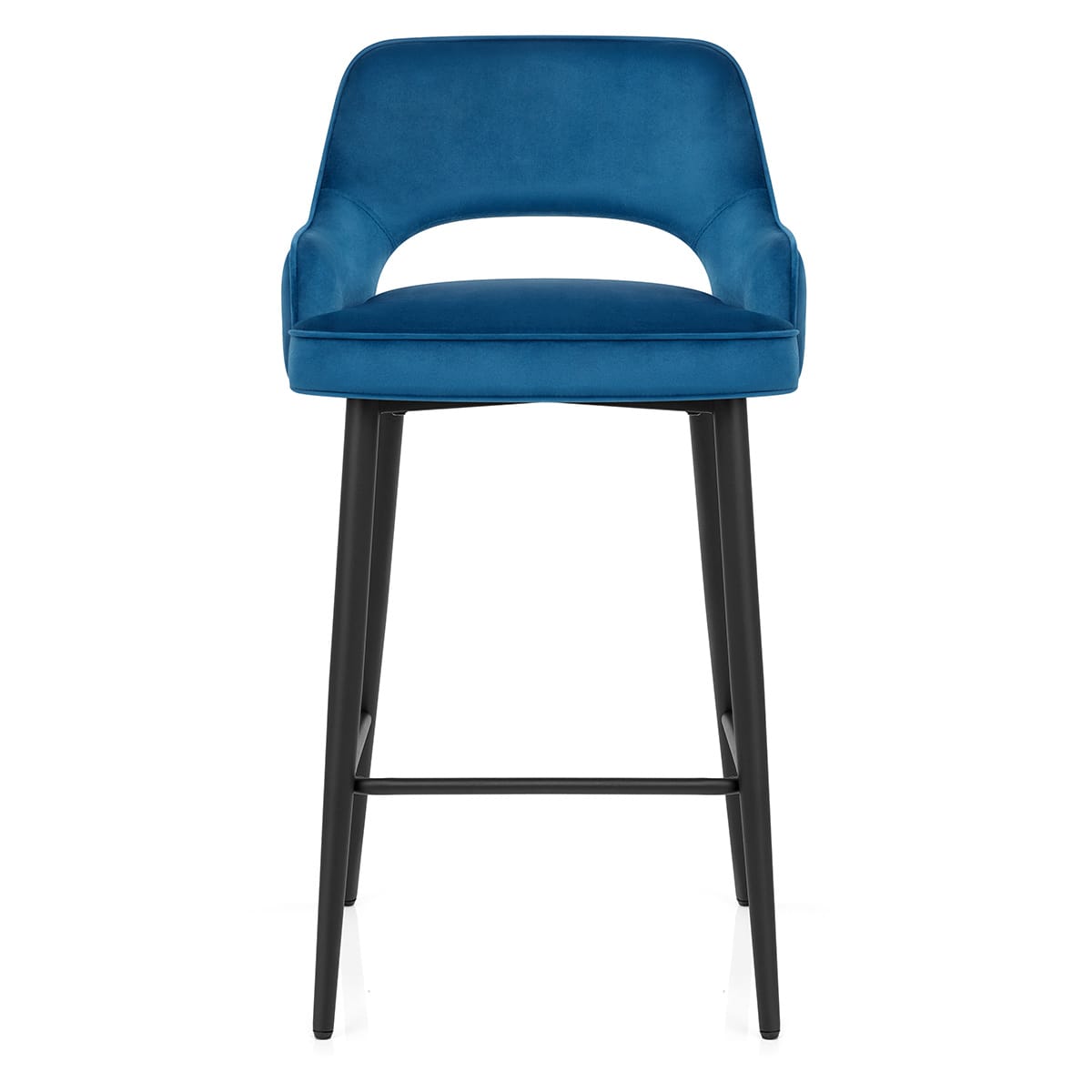 Sgabello Velluto - Sutton Blu