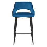 Sgabello Velluto - Sutton Blu
