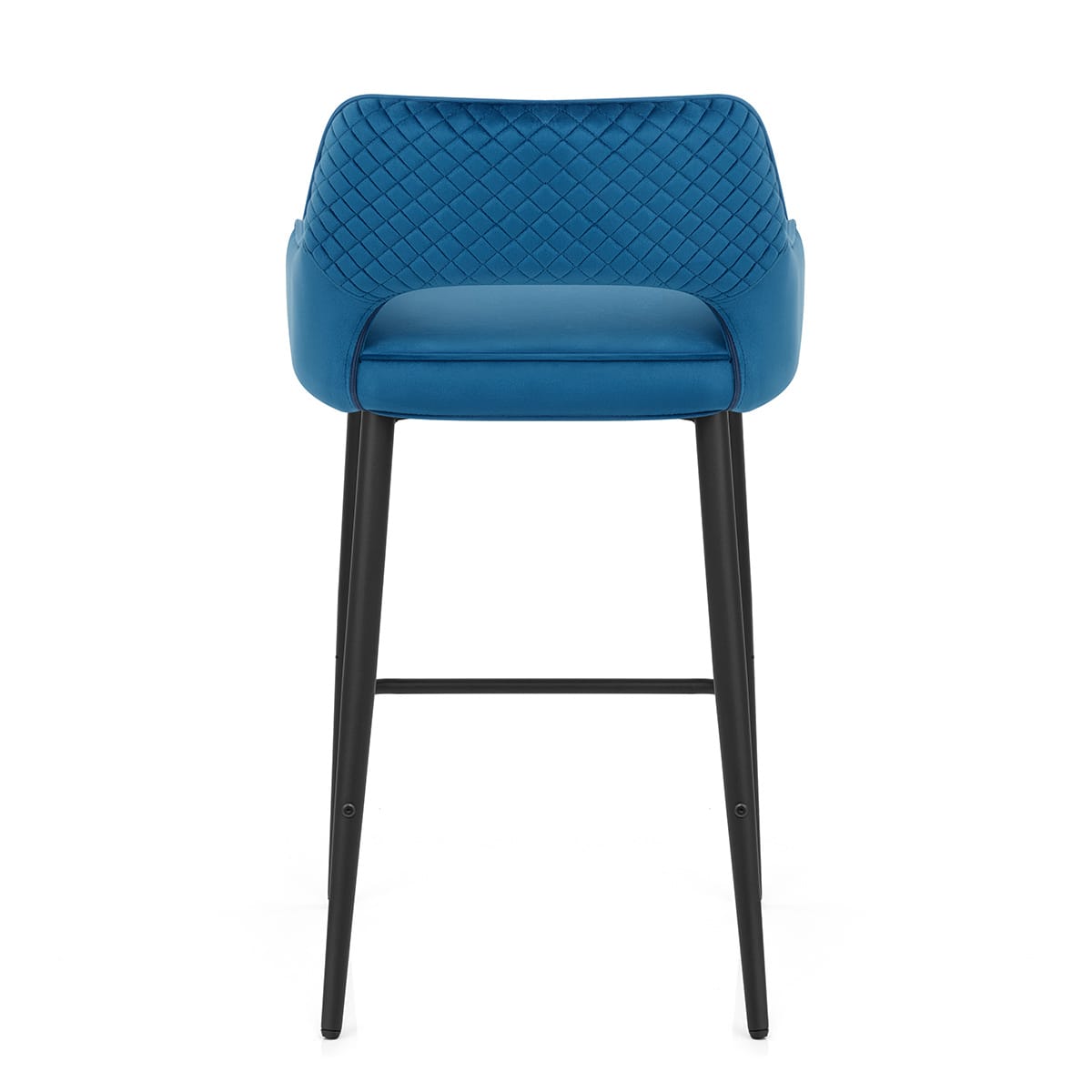 Sgabello Velluto - Sutton Blu