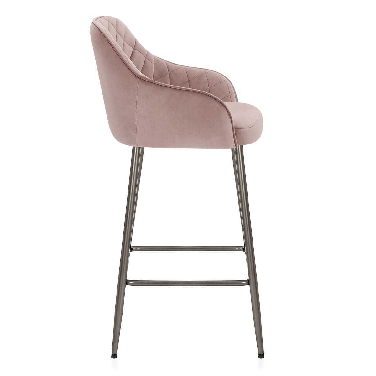 Sgabello Velluto - Sydney Rosa