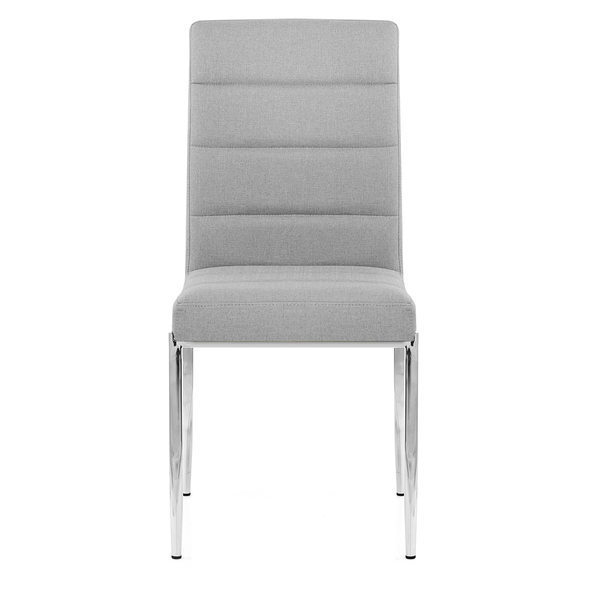 Sedia Tessuto Cromato - Taurus Grigio