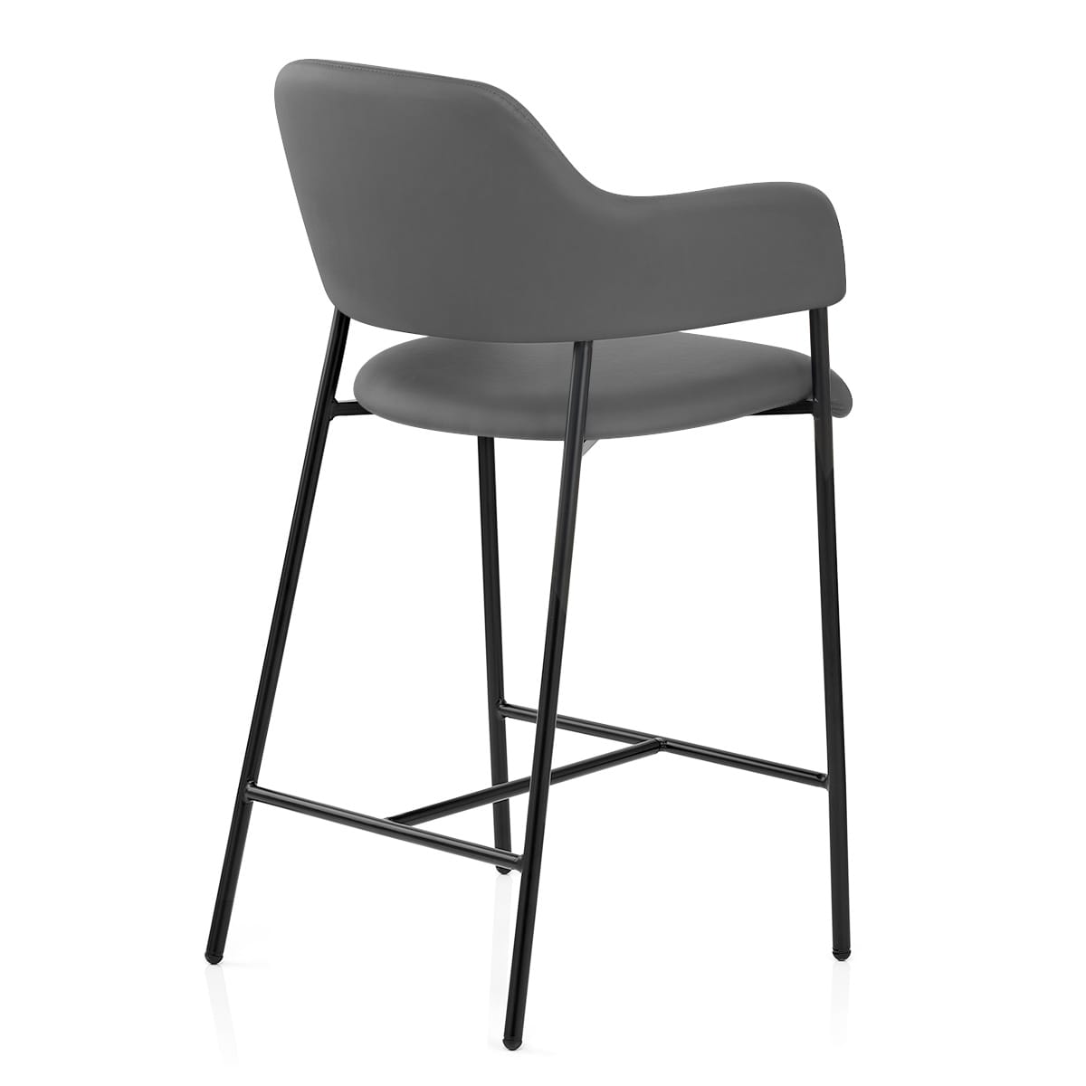 Sgabello Ecopelle - Trent Grigio