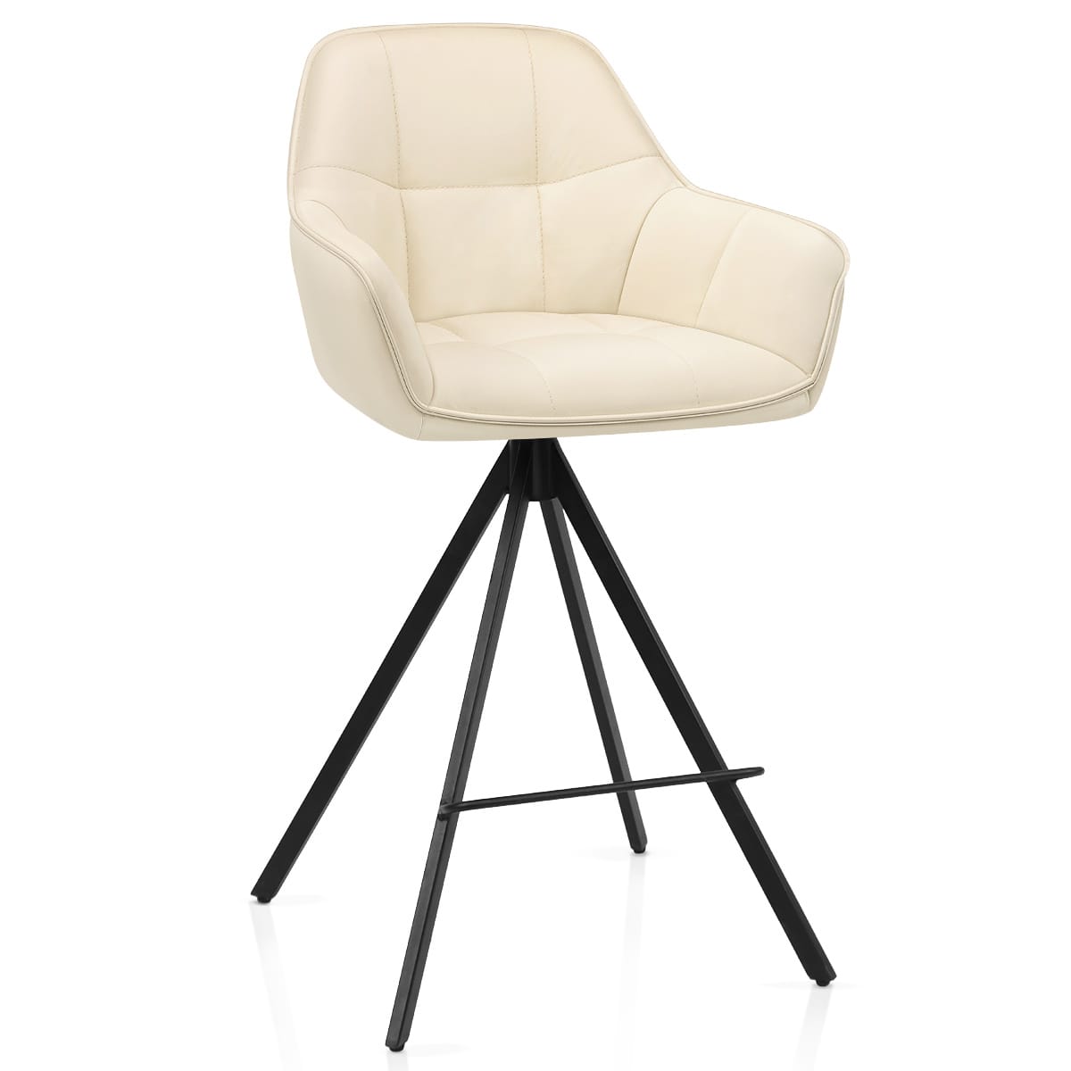Sgabello Ecopelle - Venice Crema