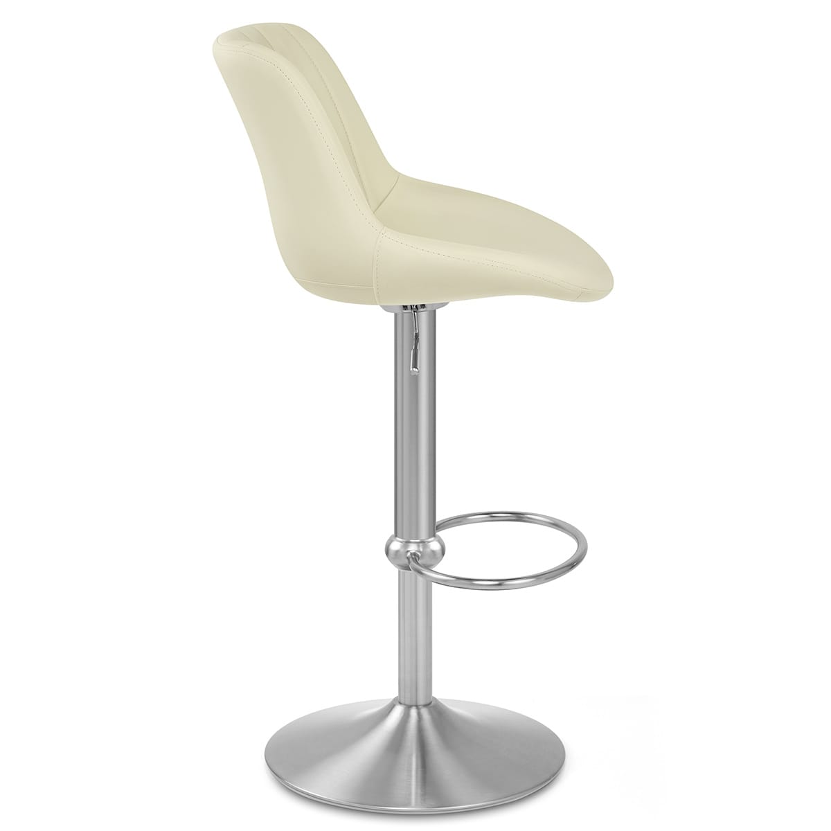 Sgabello da bar Vera Pelle - Versailles Crema