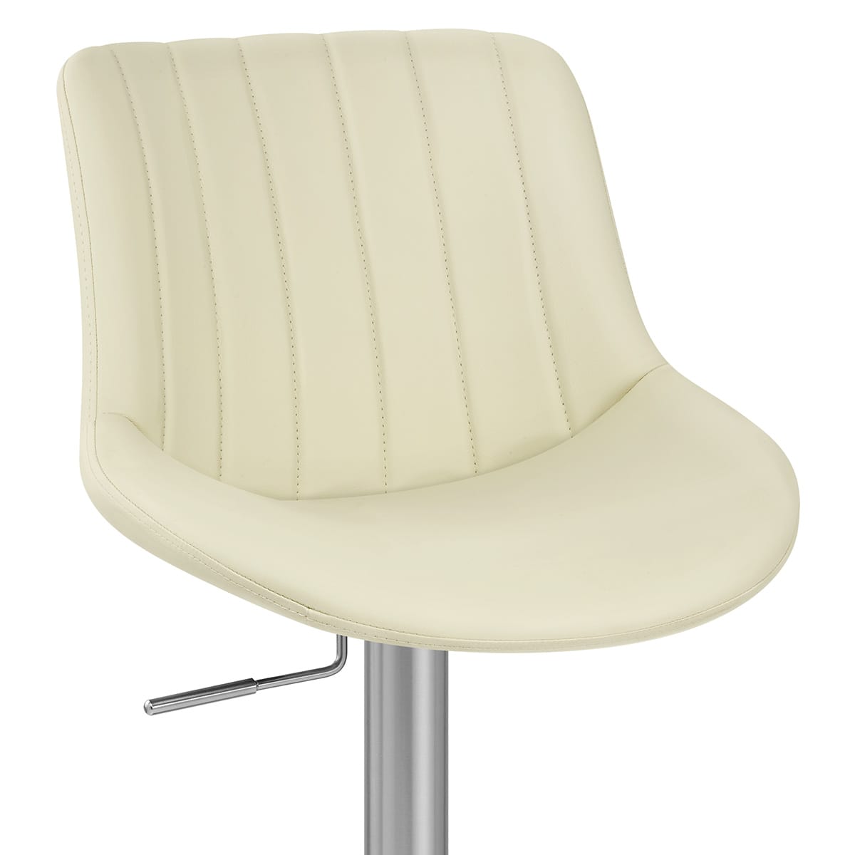 Sgabello da bar Vera Pelle - Versailles Crema
