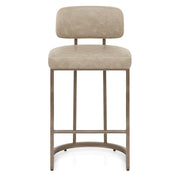 Sgabello Ecopelle - Verve Crema