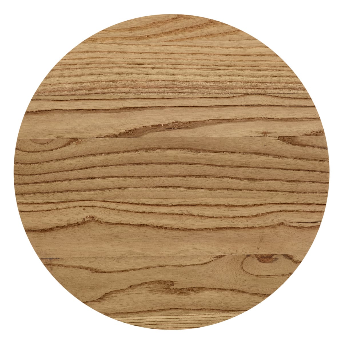 Sgabello Legno Chiaro Acciaio - Vintage Swivel Legno