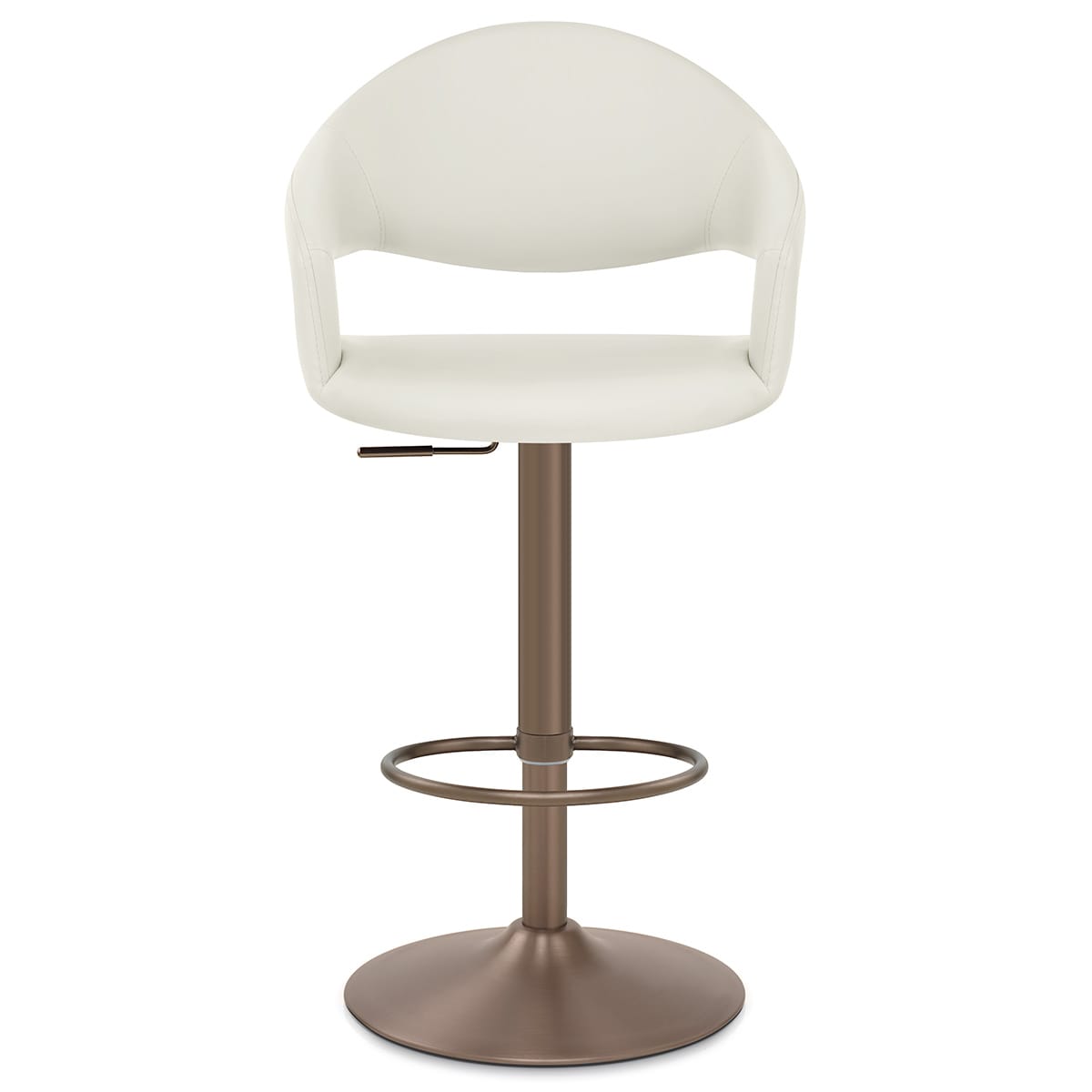 Sgabello Ecopelle - Washington Crema