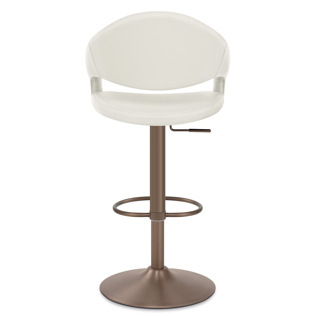 Sgabello Ecopelle - Washington Crema