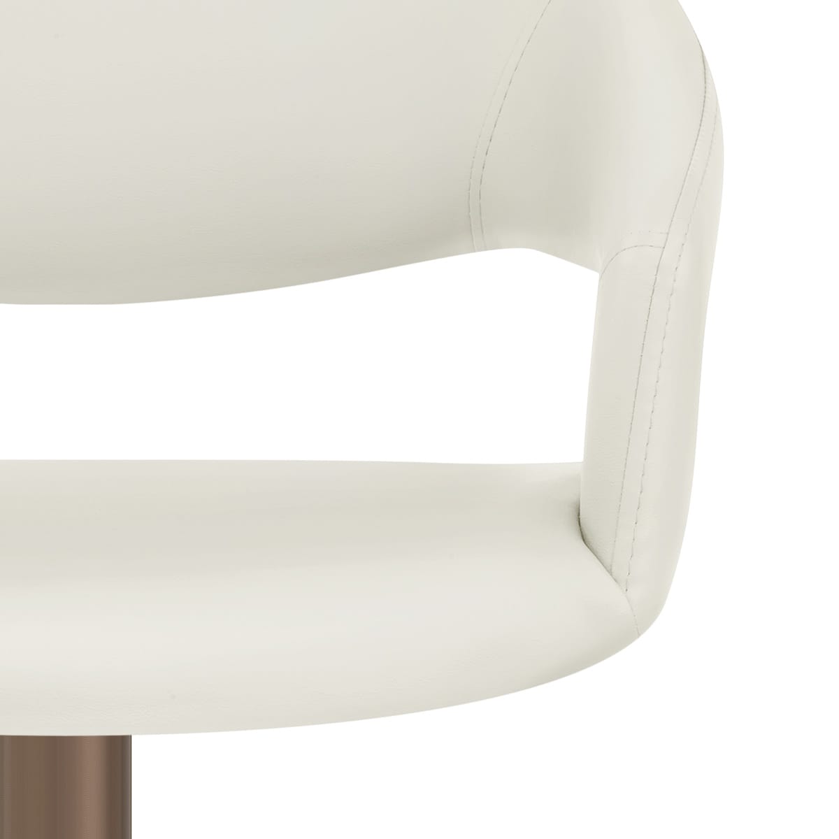 Sgabello Ecopelle - Washington Crema
