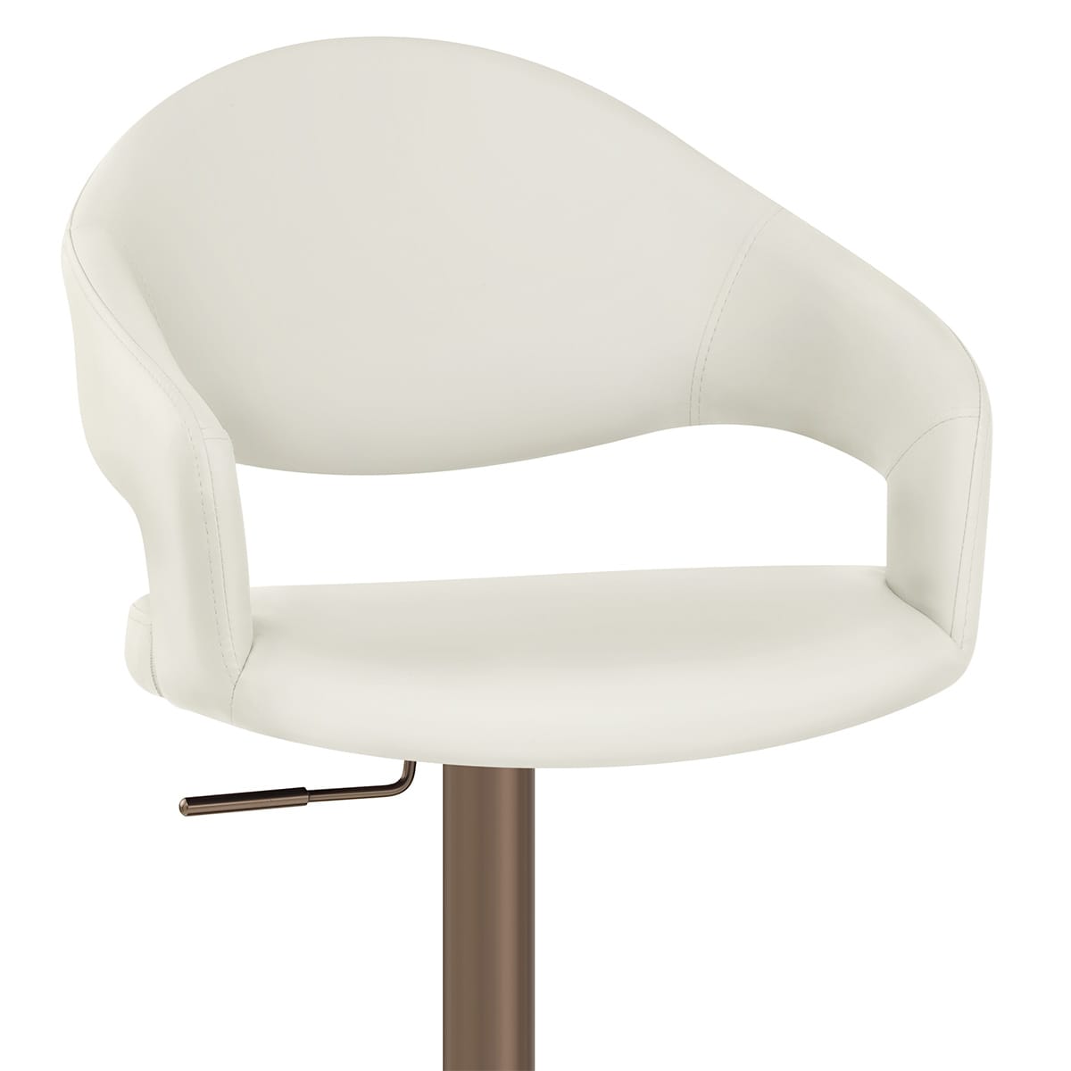 Sgabello Ecopelle - Washington Crema
