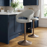 Sgabello Ecopelle - Washington Grigio